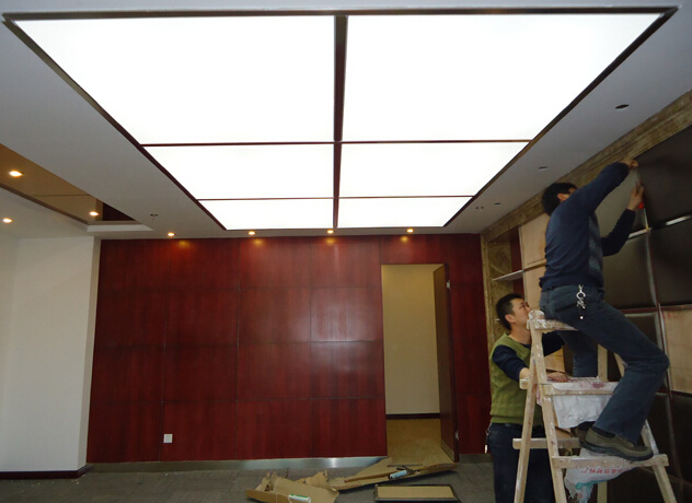 天花板装修流程天花吊顶施工过程图图片10