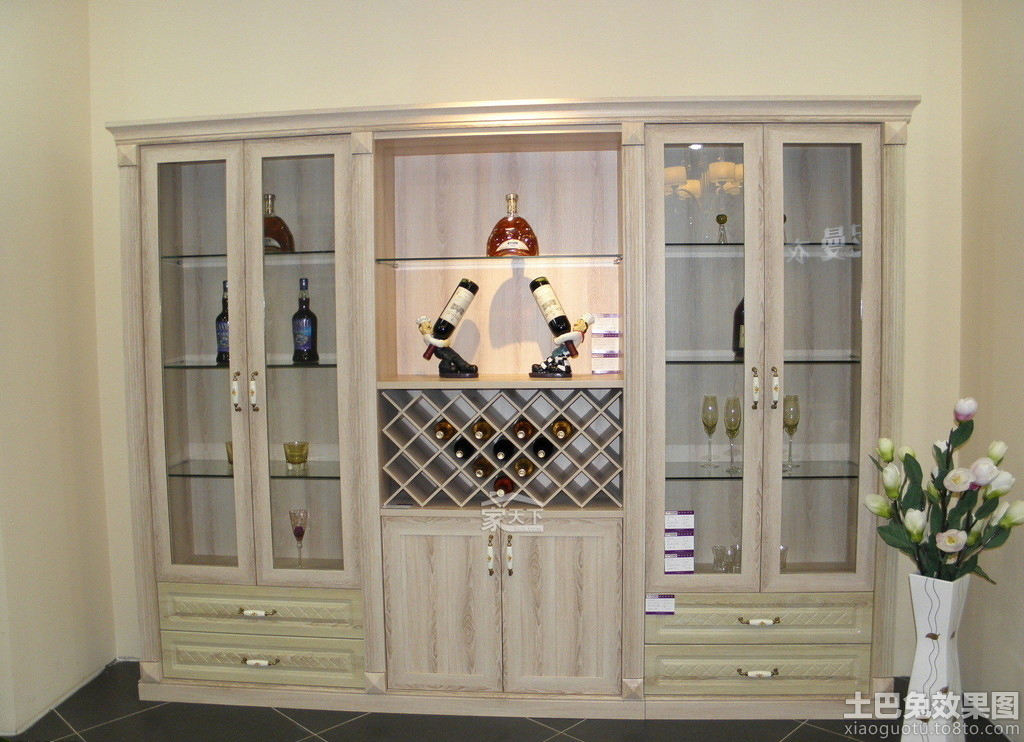欧式家装酒柜设计图装修效果图