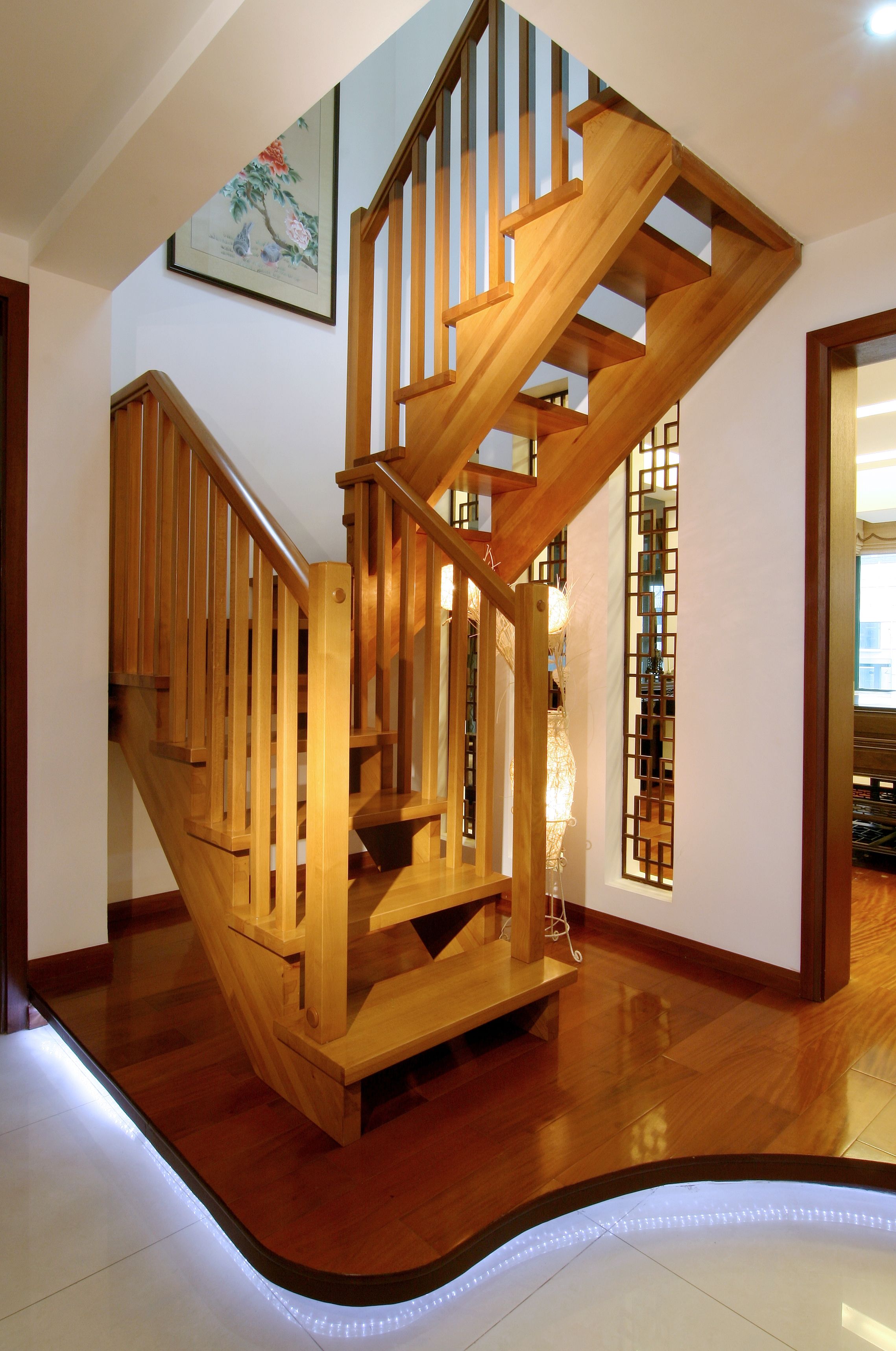 简约复式家居楼梯设计欣赏_装修图片-保障网装修效果图