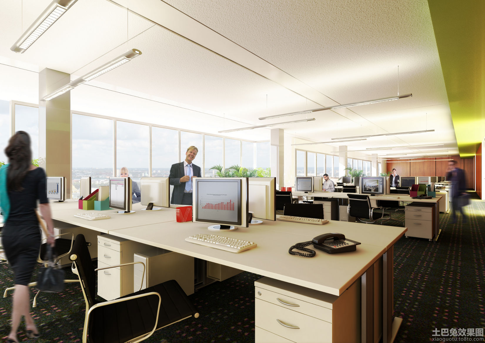国外办公室设计图片装修效果图
