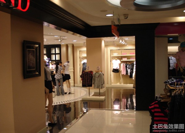 小型服装店装修设计效果图装修效果图_第2张